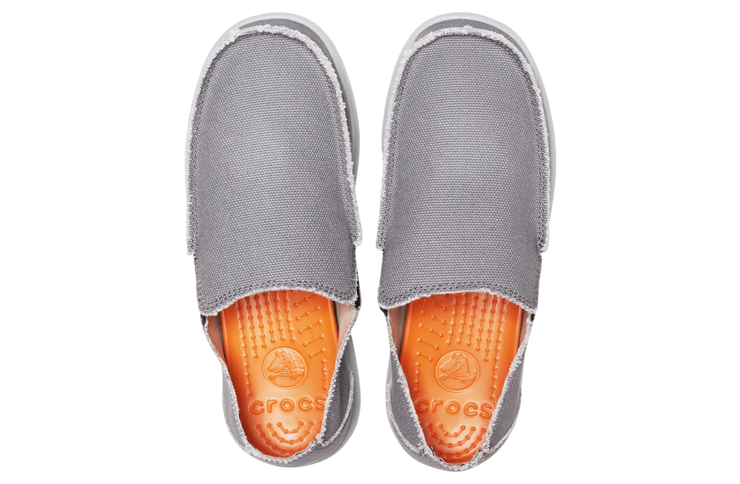 Crocs Santa Cruz Slip-On Charcoal / Light Gray