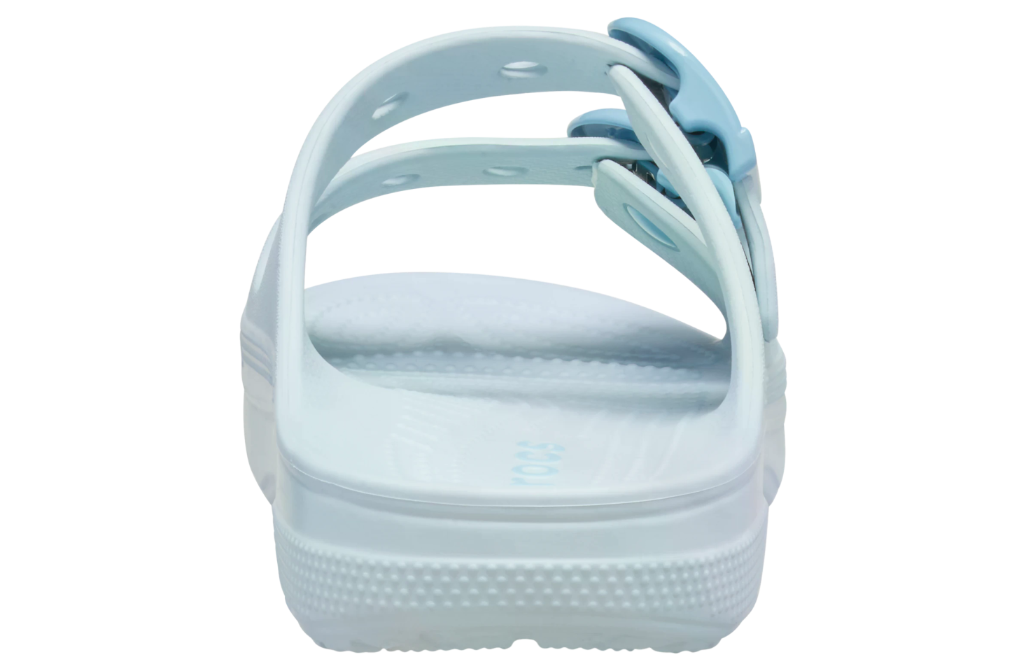 Crocs Saturday Enamel Buckle Sandal WMNS Vapor Ice