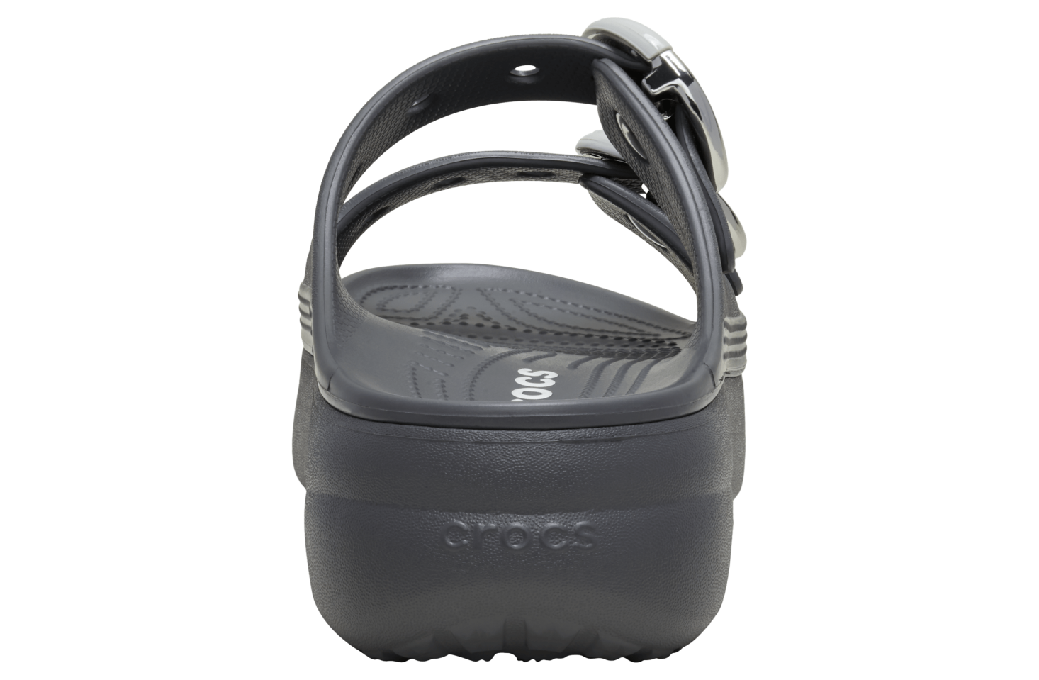 Crocs Saturday Platform Dipped Buckle Sandal WMNS Carbon