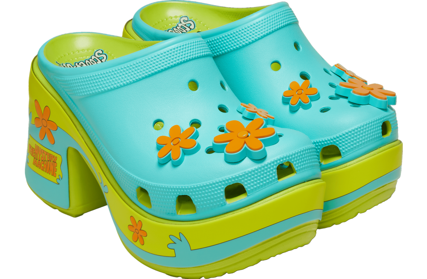 Crocs Scooby-doo! Siren Clog Lime Punch