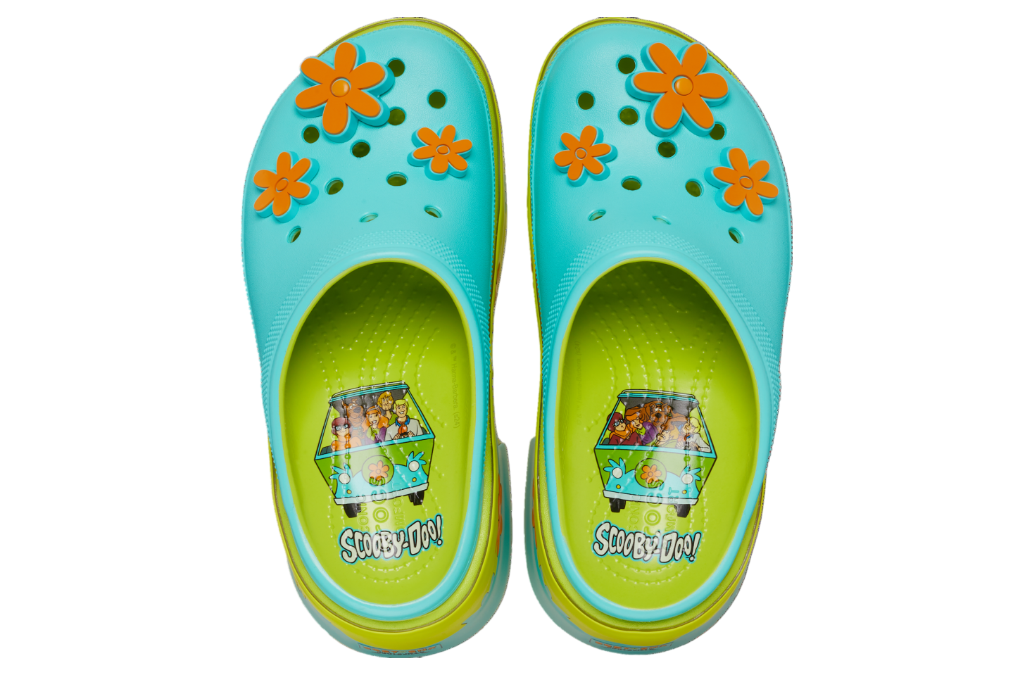 Crocs Scooby-doo! Siren Clog Lime Punch