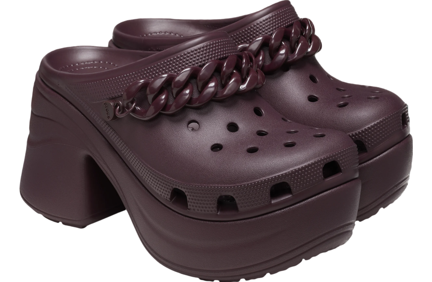 Crocs Siren Chain Clog Dark Cherry