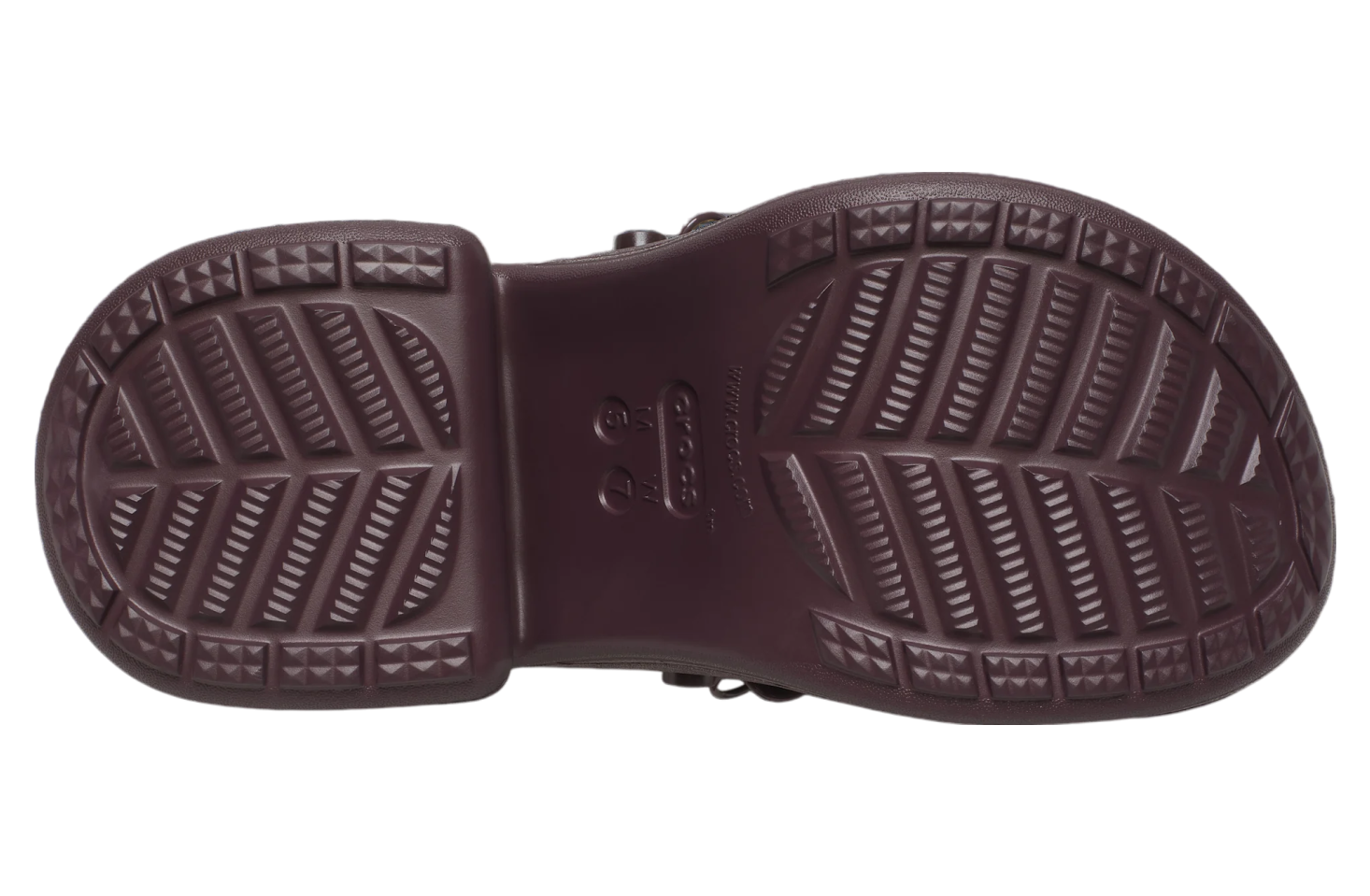 Crocs Siren Chain Clog Dark Cherry