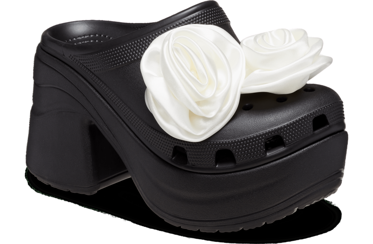 Crocs Siren Rosette Clog Black