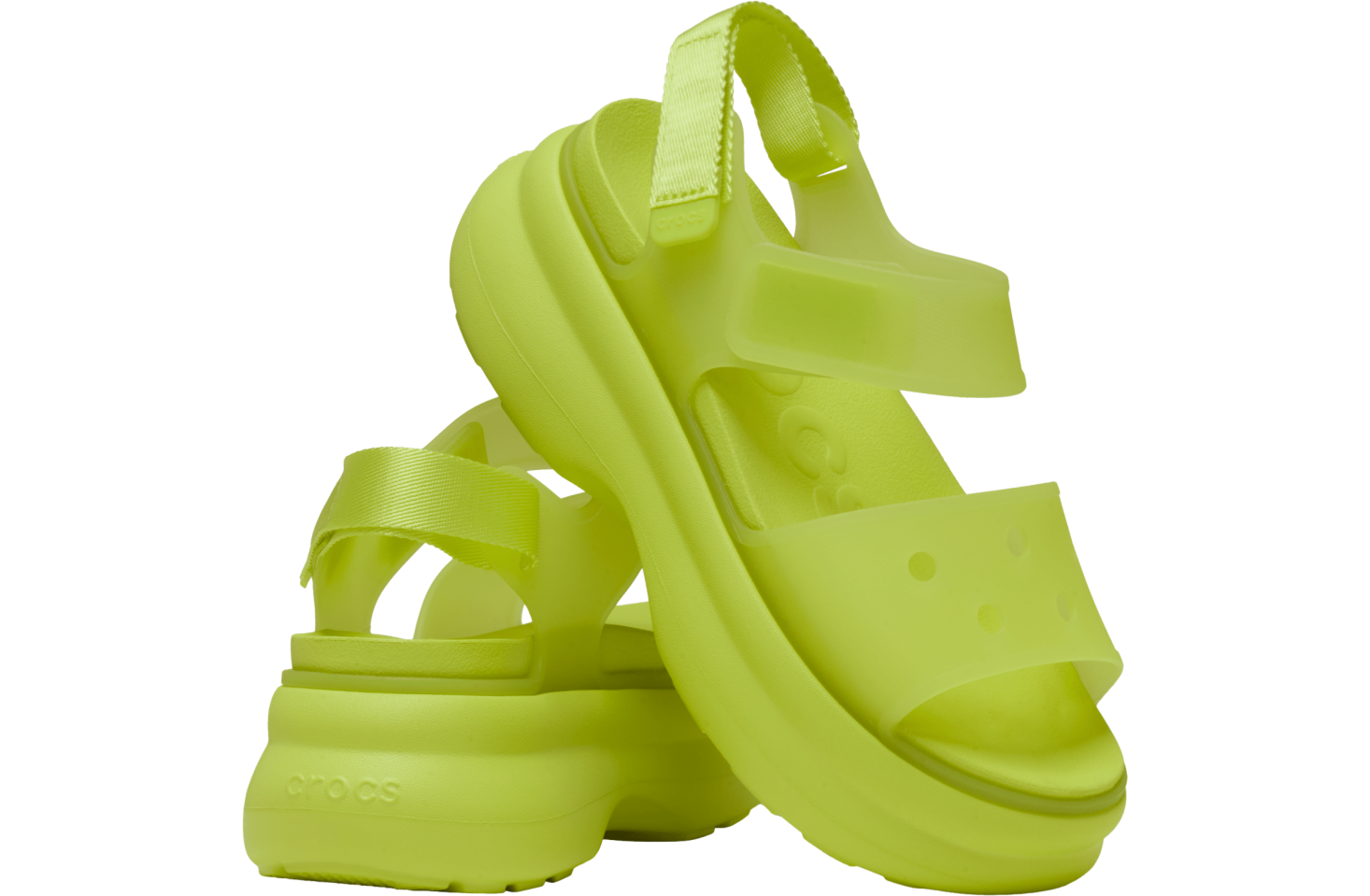 Crocs Soho Frosted Y Strap Sandal WMNS Citrus