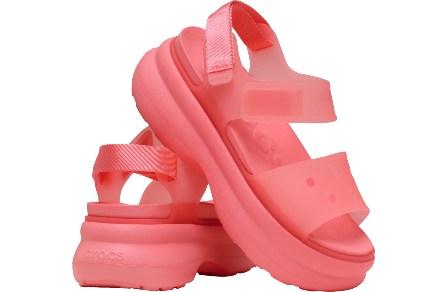 Crocs Soho Frosted Y Strap Sandal WMNS Guava