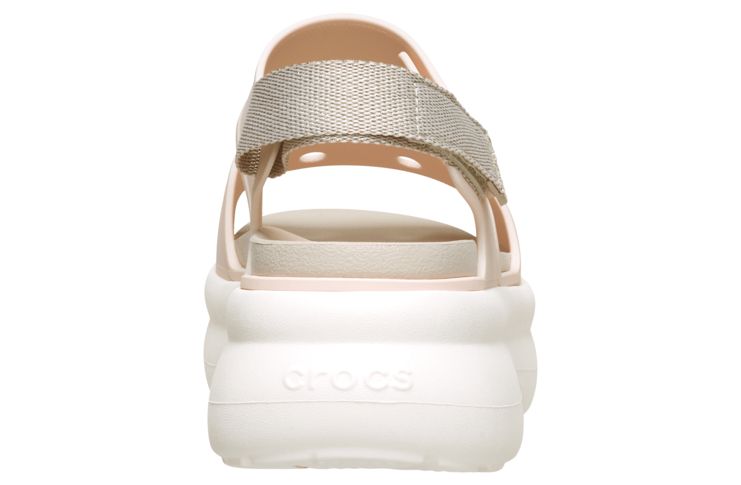Crocs Soho Shimmer Y Strap Sandal WMNS Peach Ice / Frappé