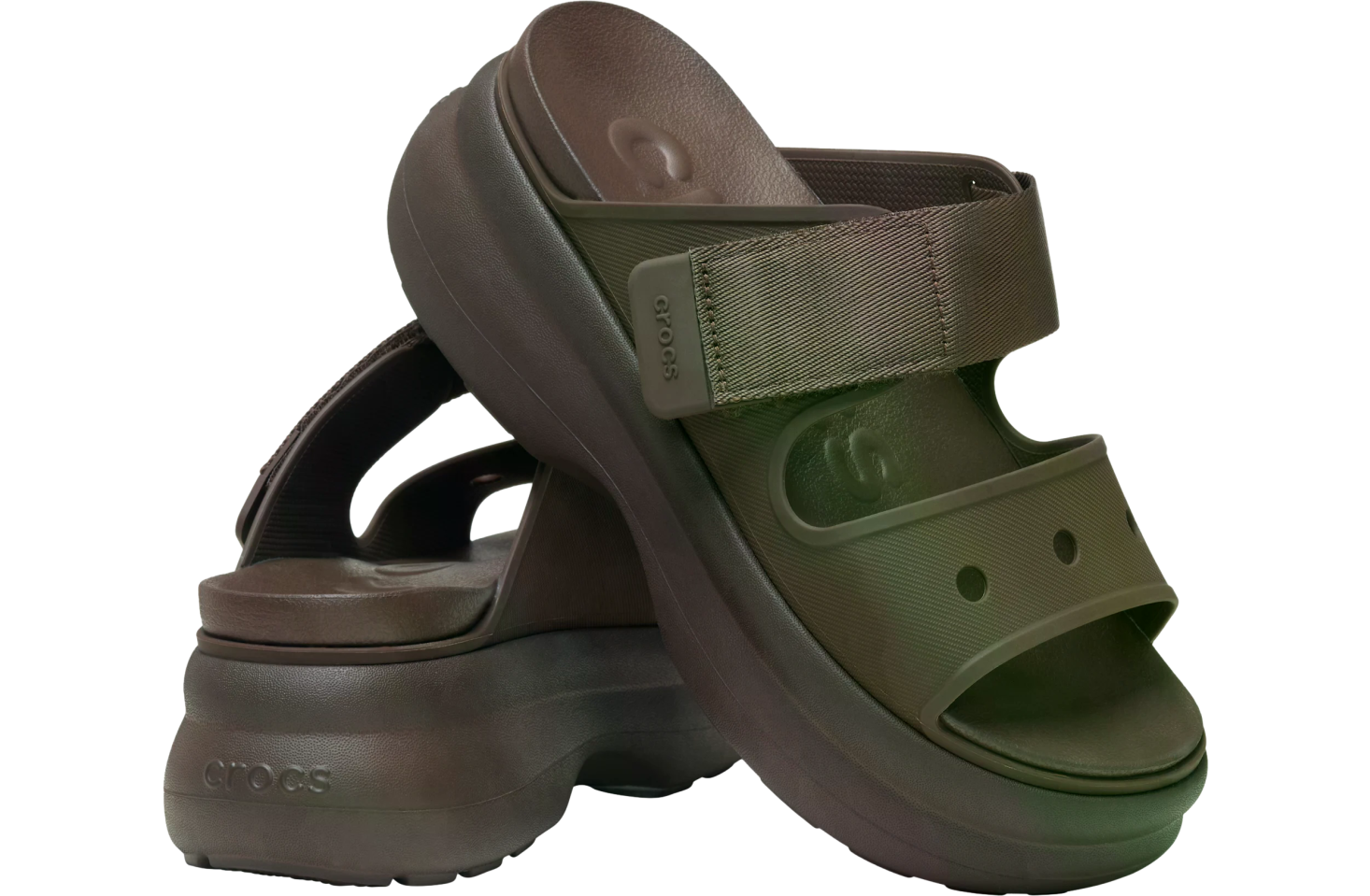 Crocs Soho Two Strap Sandal WMNS Coffee