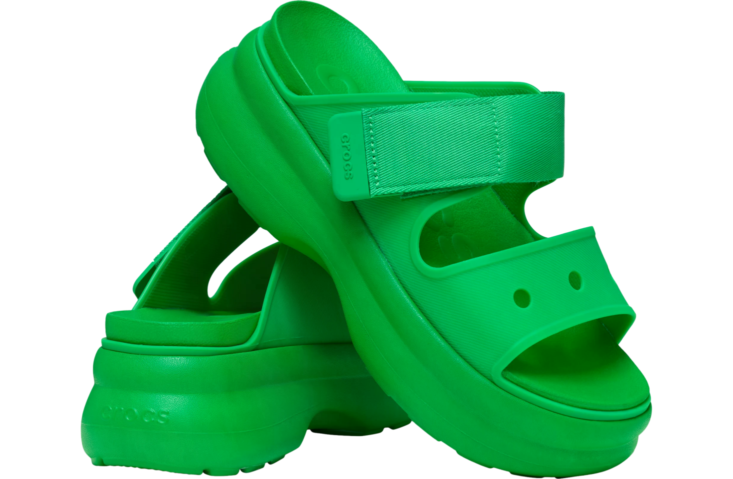 Crocs Soho Two Strap Sandal WMNS Green Strike