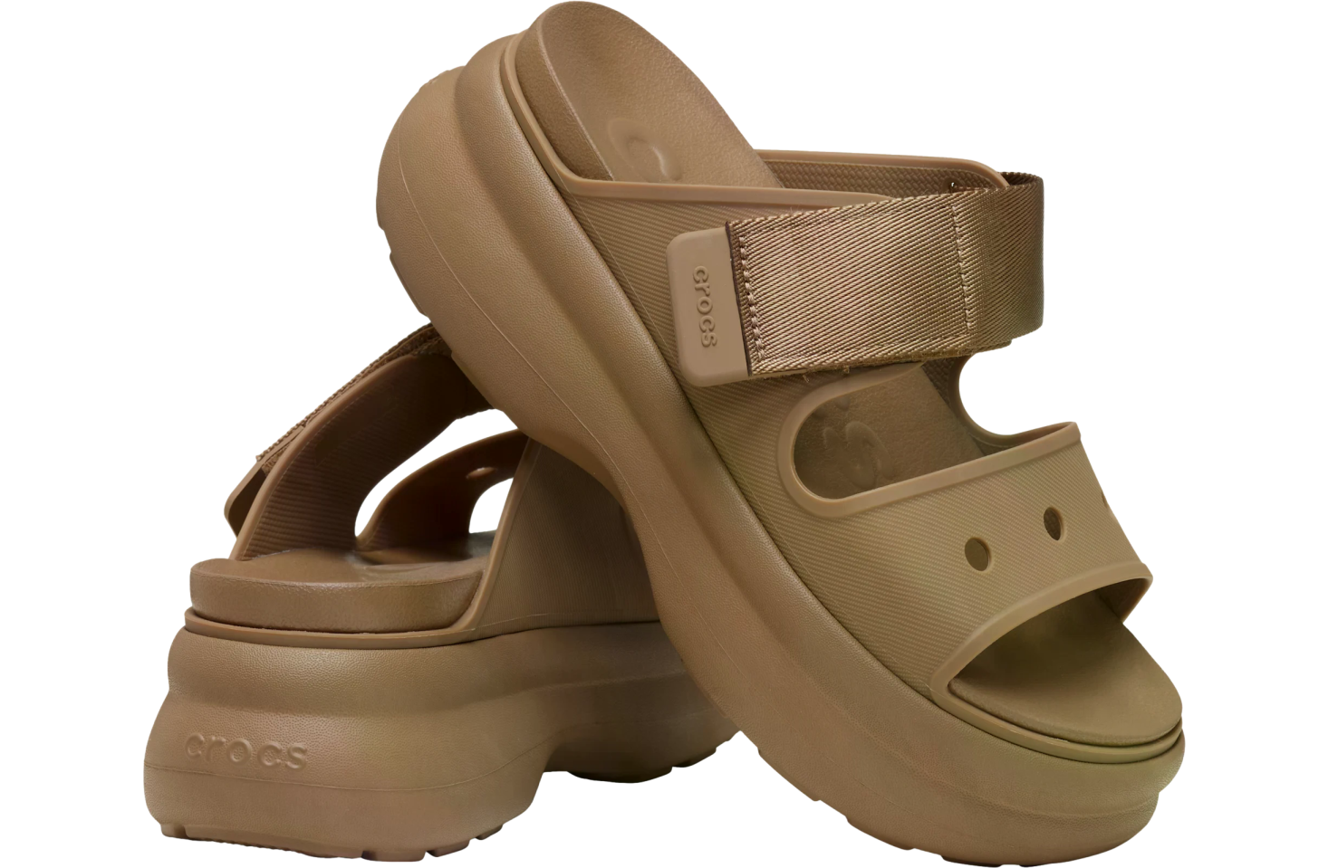 Crocs Soho Two Strap Sandal WMNS Sepia