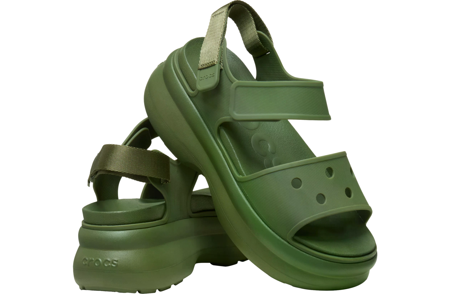 Crocs Soho Y-Strap Sandal WMNS Army Green