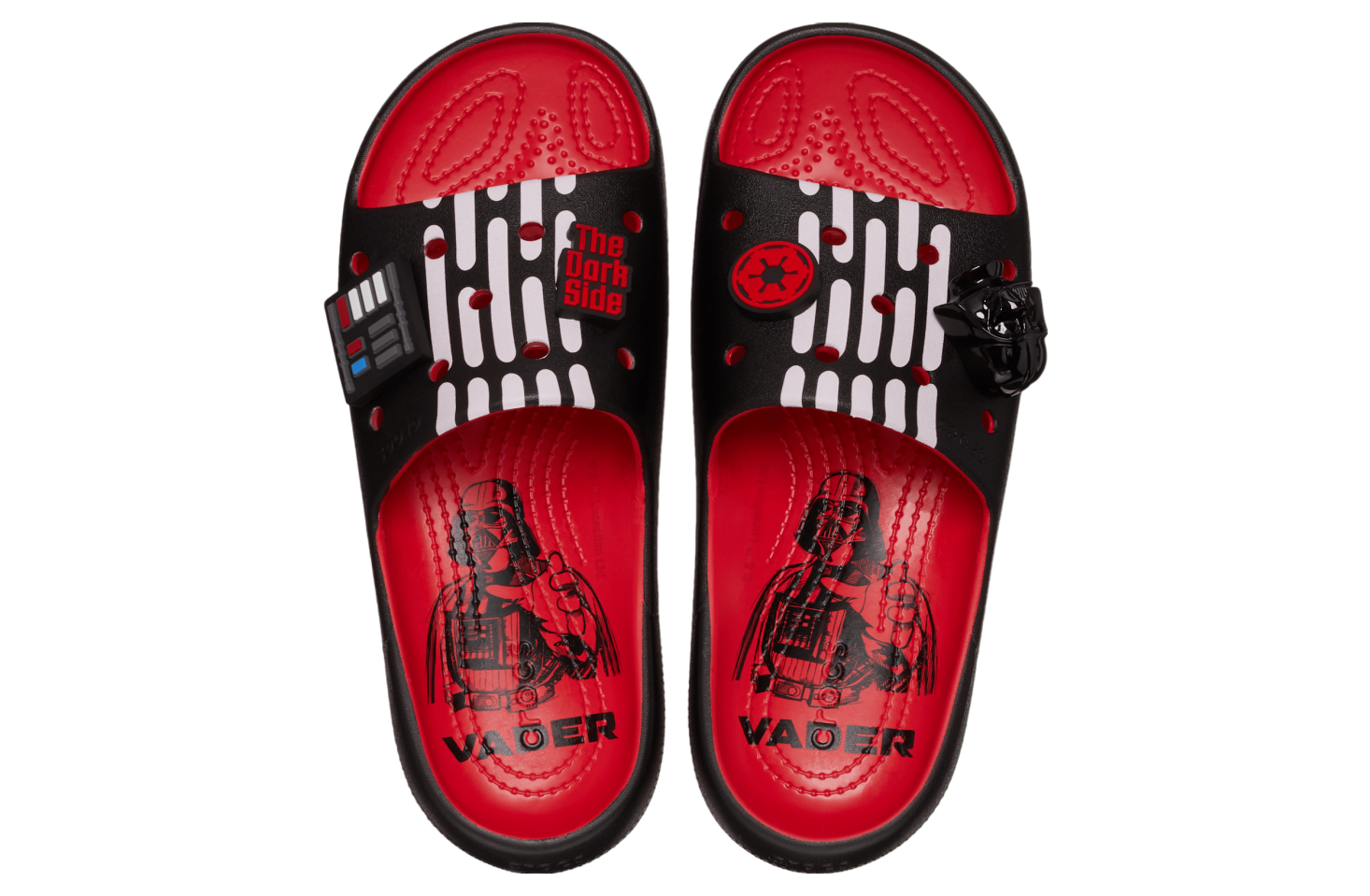 Crocs Star Wars Darth Vader Classic Slide Varsity Red