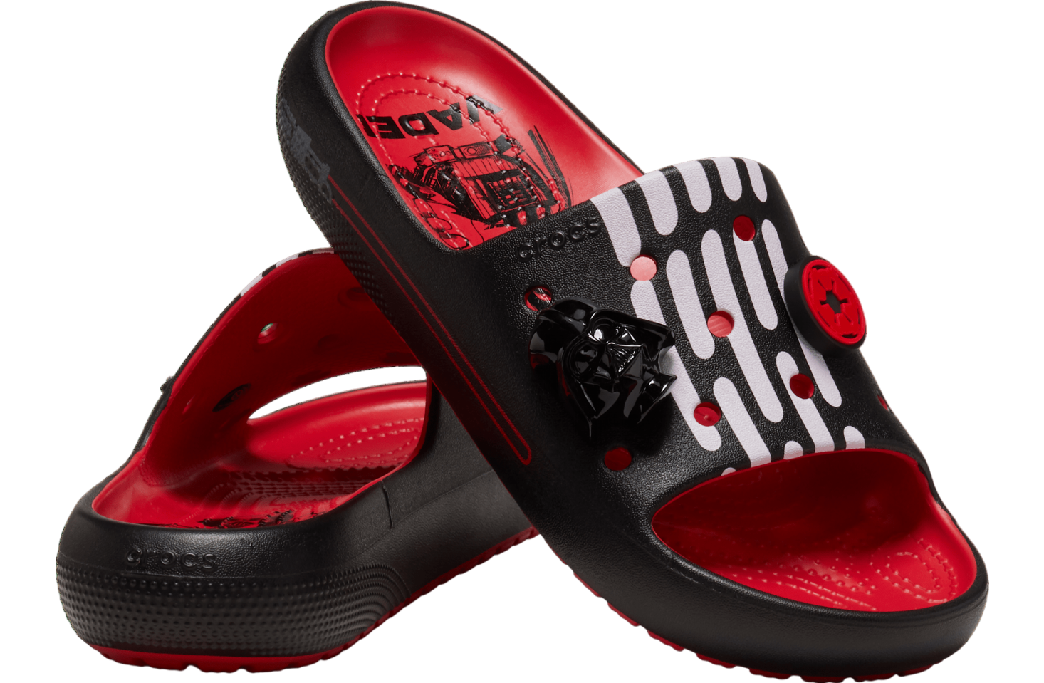 Crocs Star Wars Darth Vader Classic Slide Varsity Red