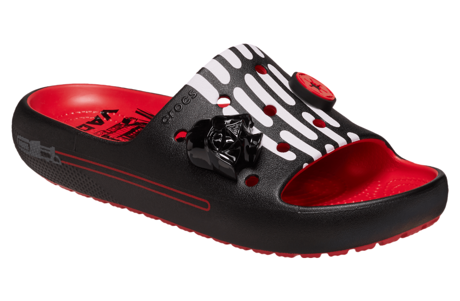 Crocs Star Wars Darth Vader Classic Slide Varsity Red