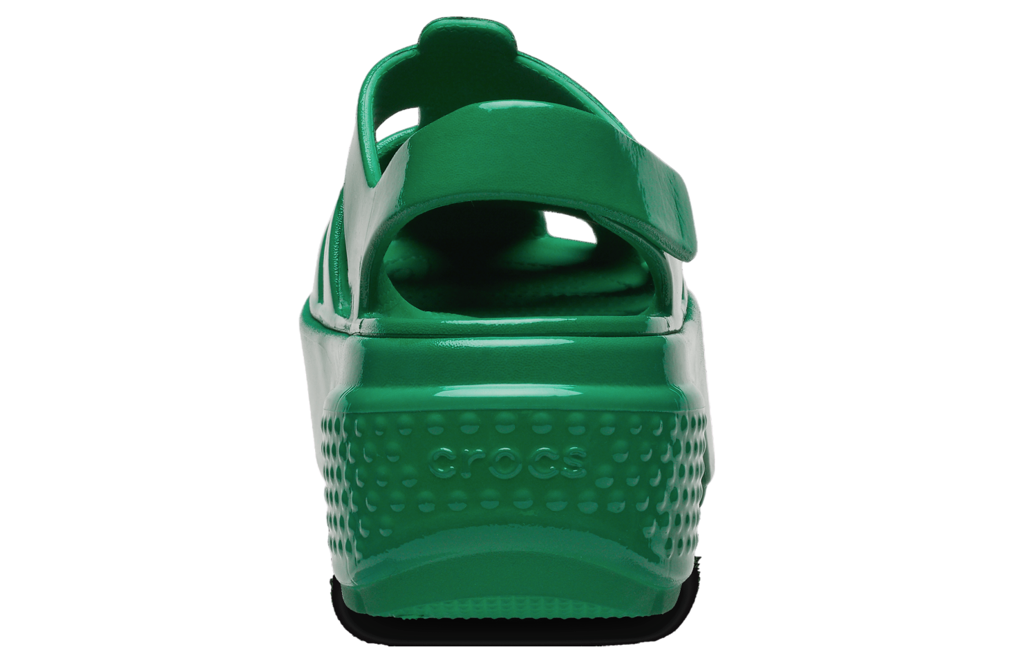 Crocs Stomp Fisherman High Shine Sandal Green Ivy