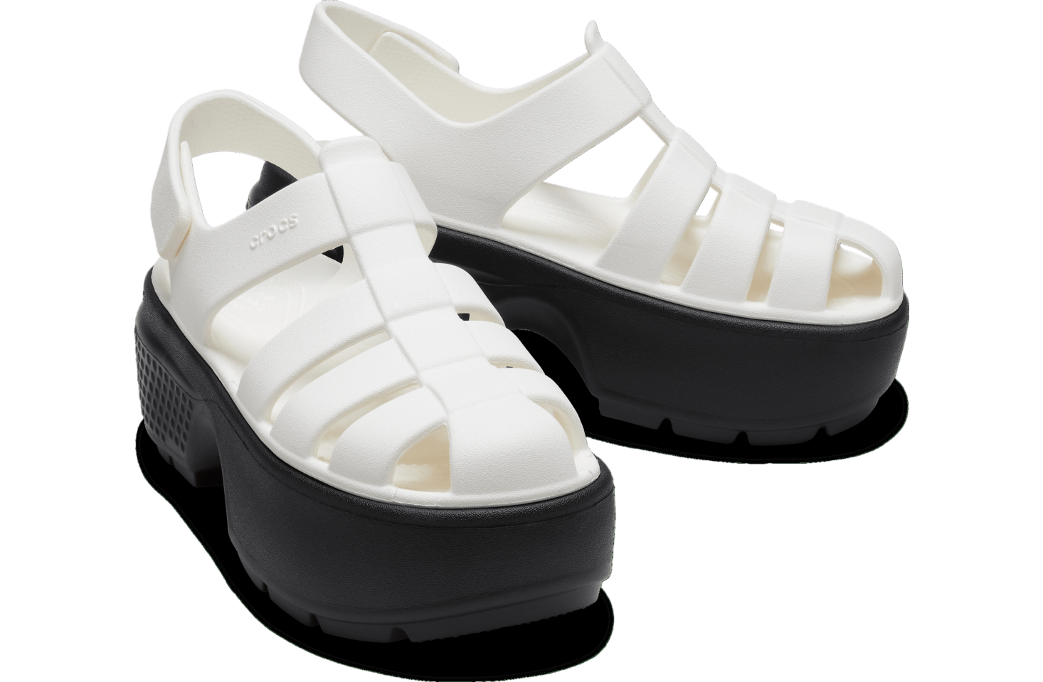 Crocs Stomp Fisherman Sandal Chalk