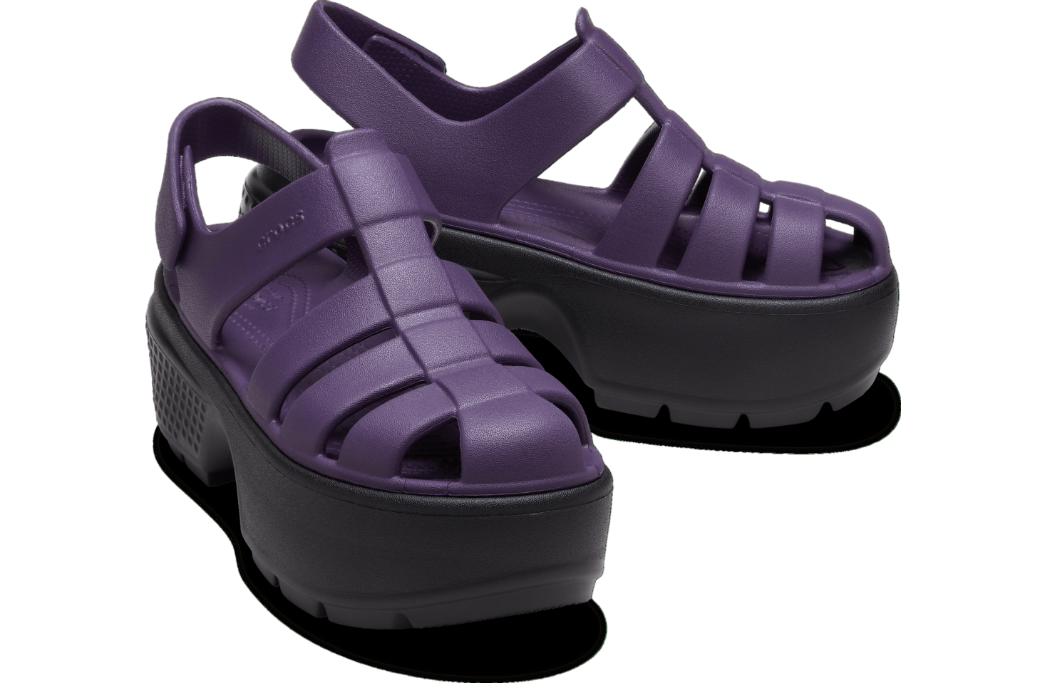 Crocs Stomp Fisherman Sandal Dark Iris