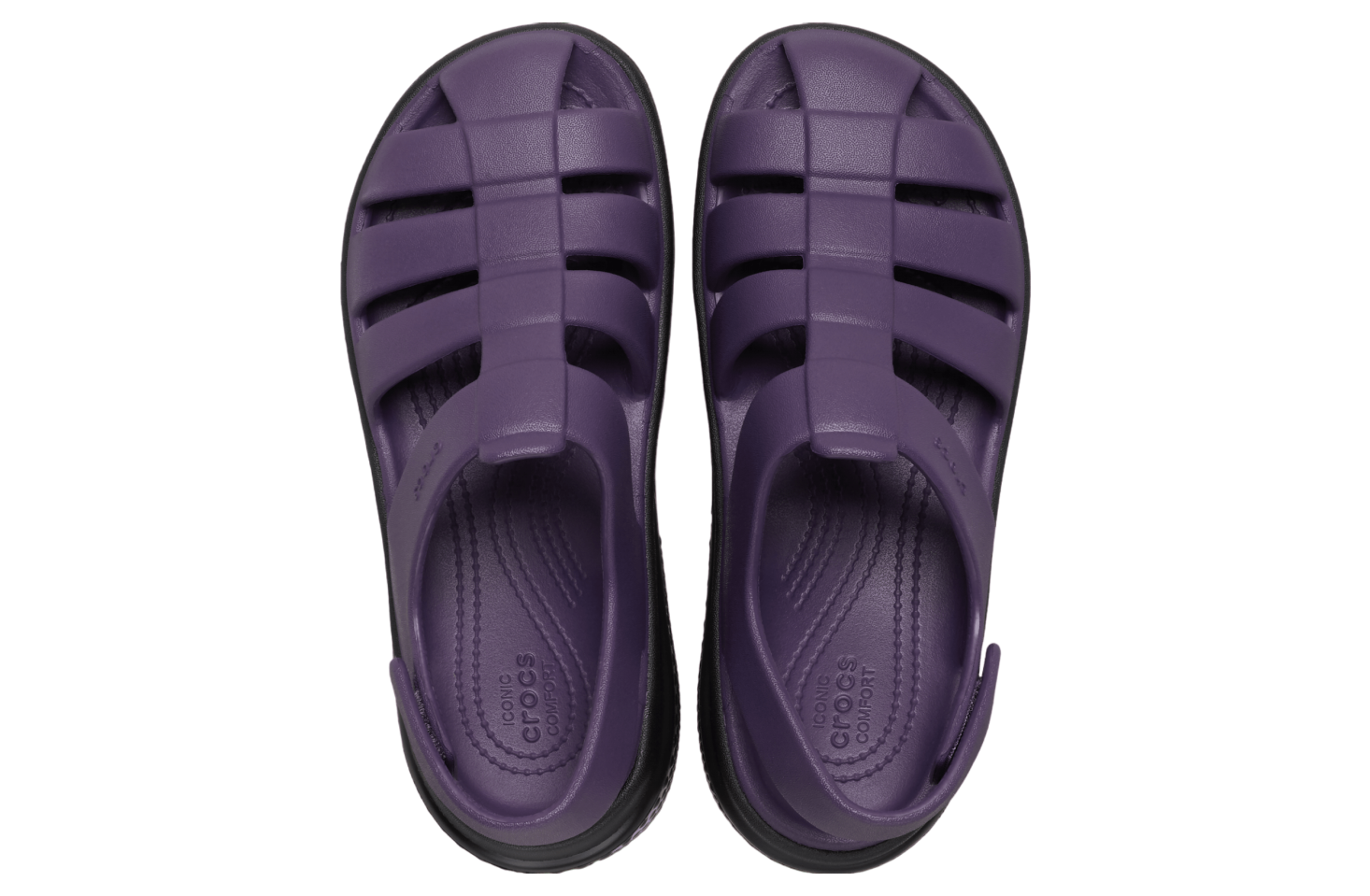 Crocs Stomp Fisherman Sandal Dark Iris