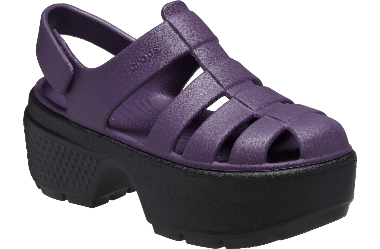 Crocs Stomp Fisherman Sandal Dark Iris