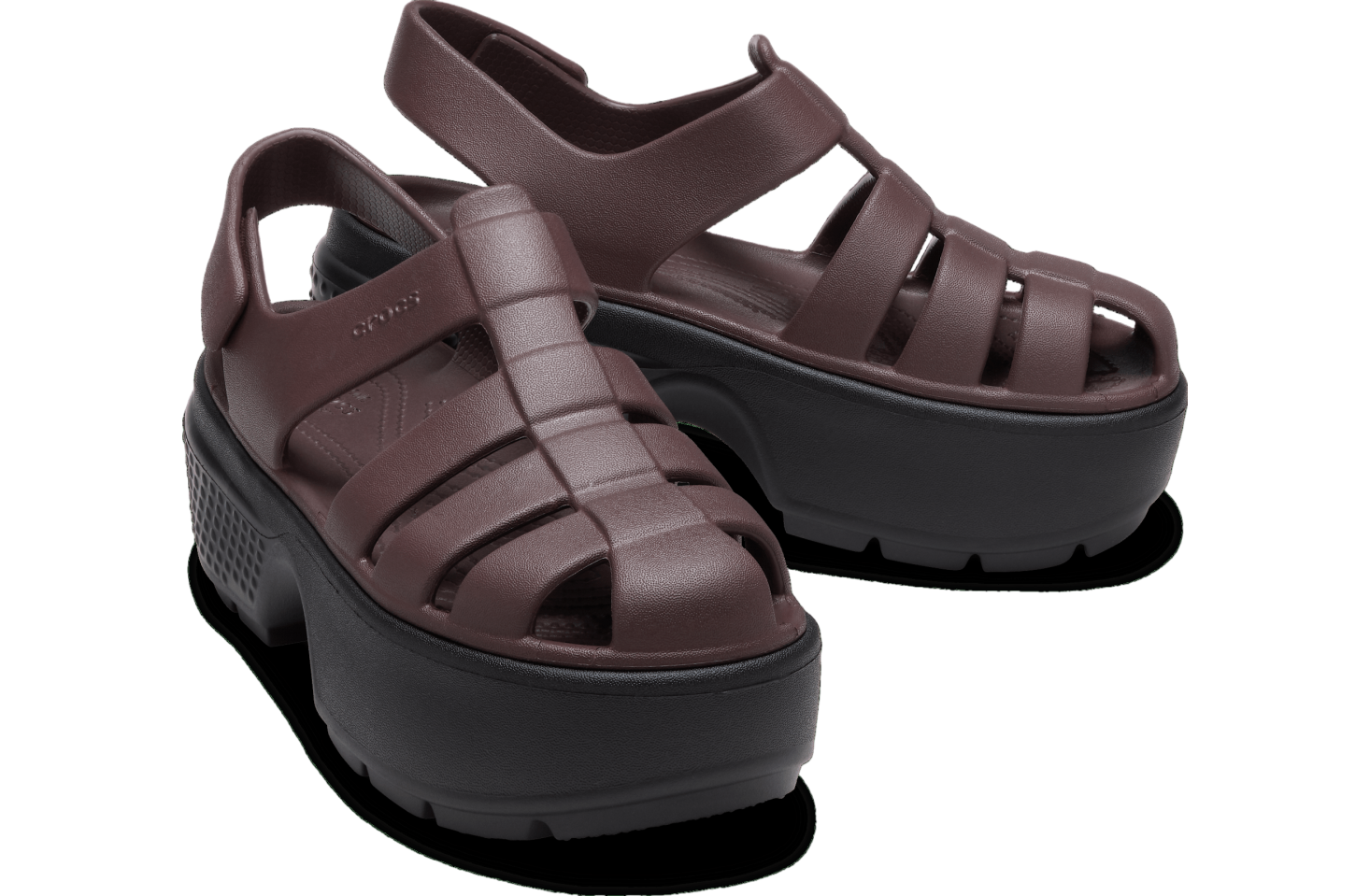 Crocs Stomp Fisherman Sandal Mocha