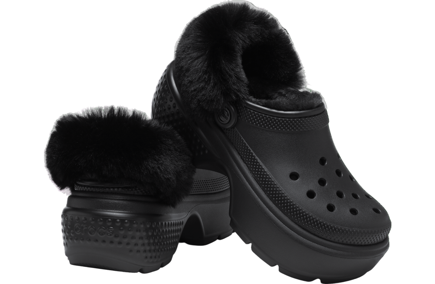 Crocs Stomp Lined Clog Black