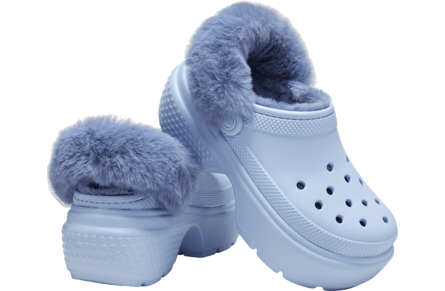 Crocs Stomp Lined Clog Blue Calcite