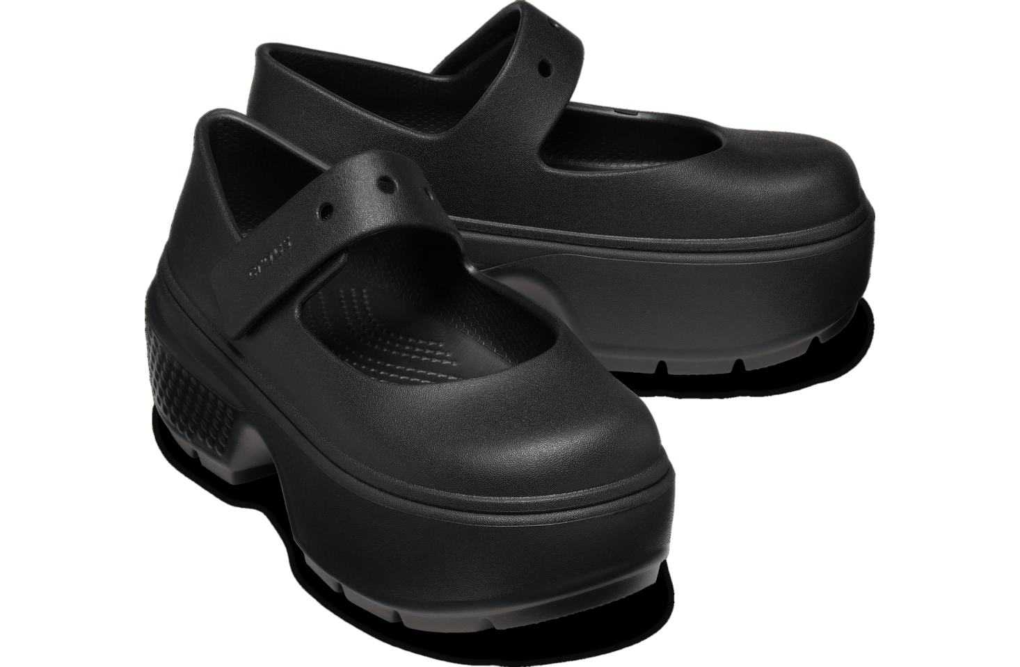 Crocs Stomp Mary Jane Black