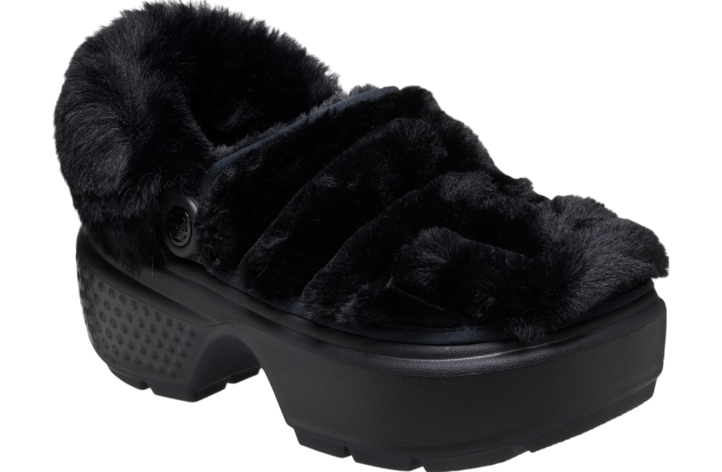 Crocs Stomp Quilted Clog Black