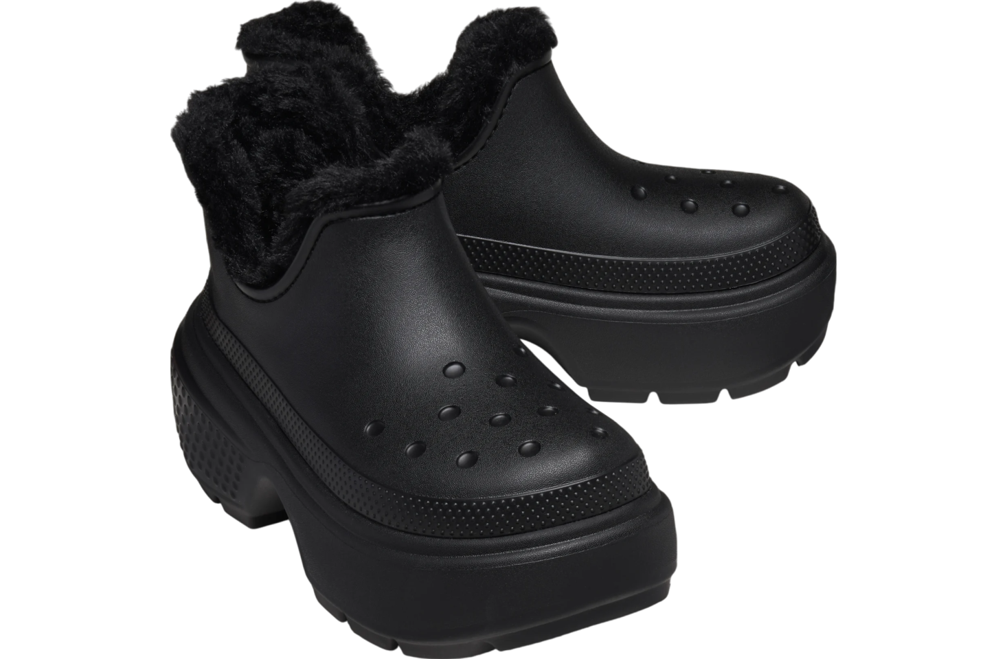 Crocs Stomp Shorty Boot Black