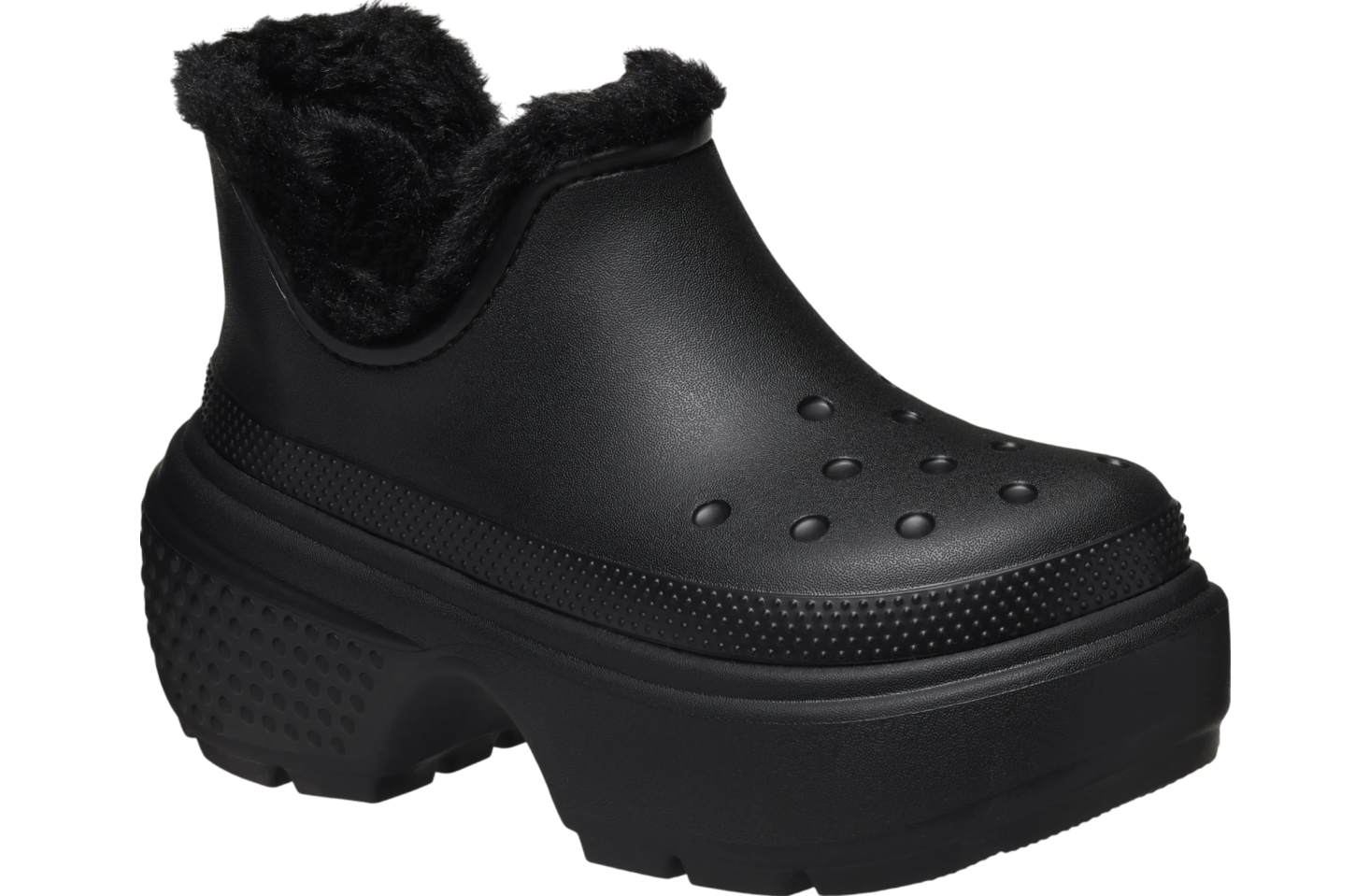 Crocs Stomp Shorty Boot Black