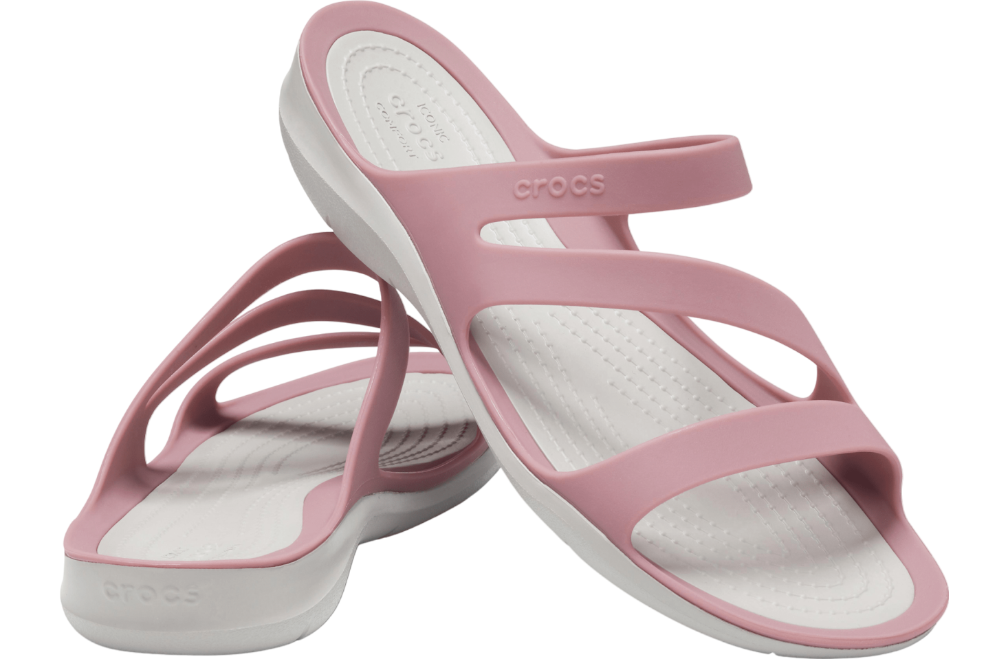 Crocs Swiftwater Sandal WMNS Cassis / Pearl White