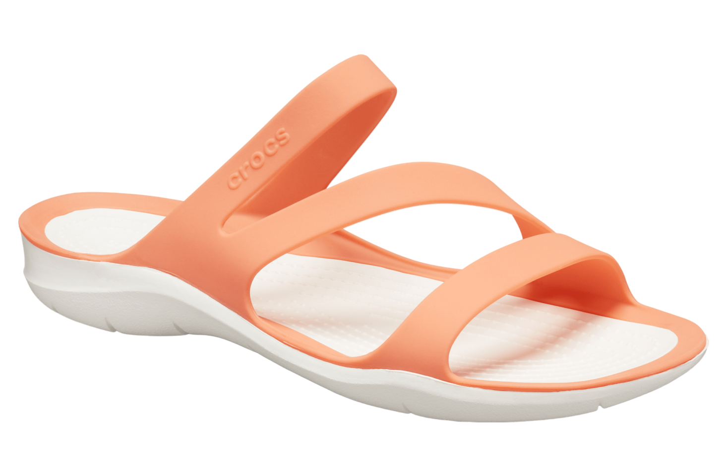 Crocs Swiftwater Sandal WMNS Grapefruit / White