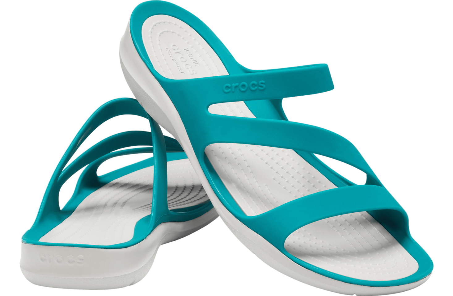 Crocs Swiftwater Sandal WMNS Juniper / Pearl White