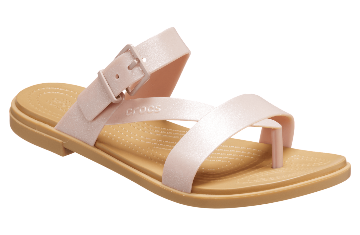 Crocs Tulum Shimmer Toe Post Sandals WMNS Pink Clay - Aug 2022 - 208666 ...