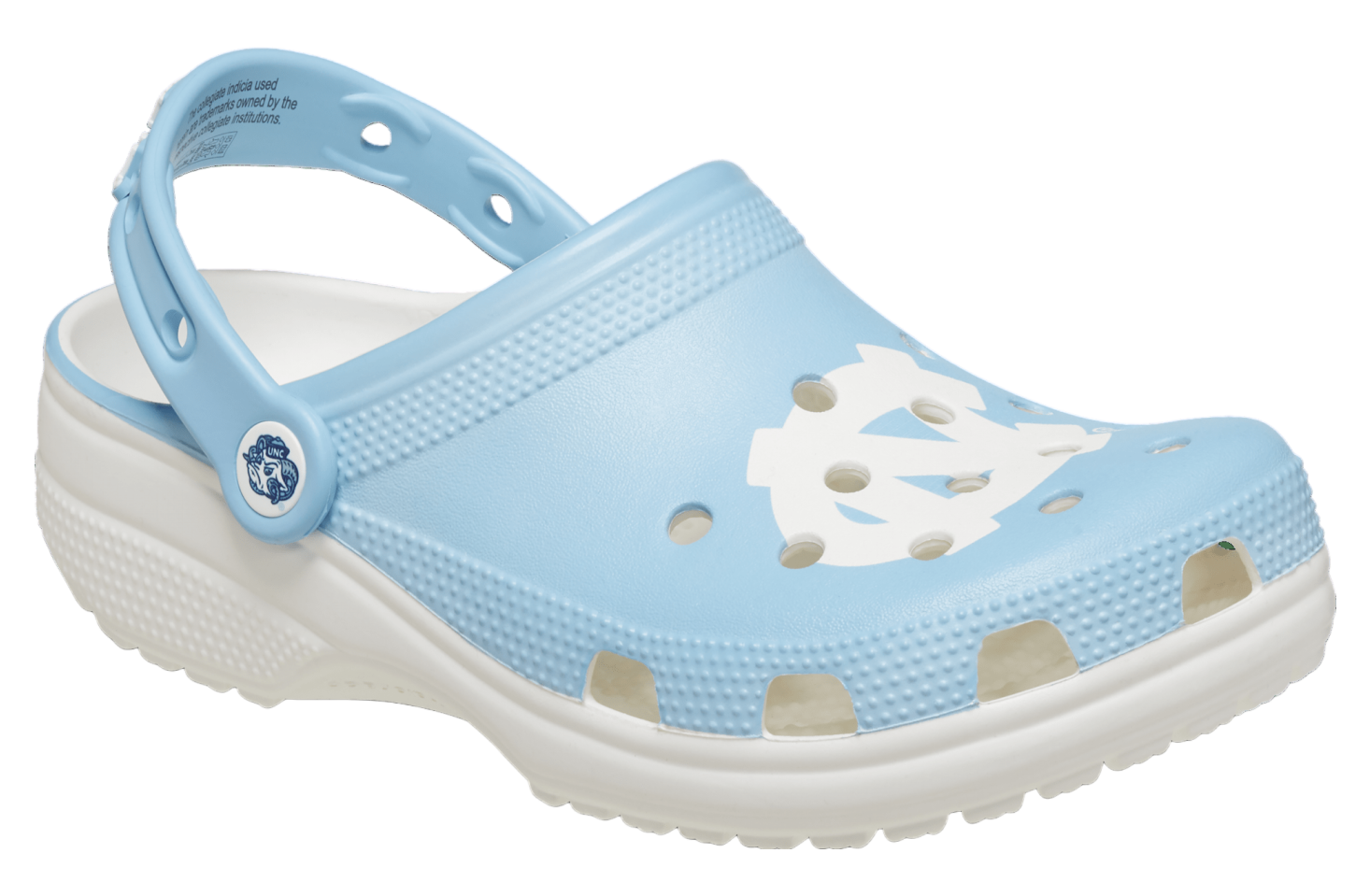 Crocs University of North Carolina Classic Clog White