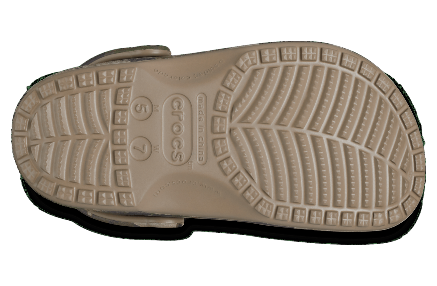 Crocs Veil Abstract Classic Clog Khaki