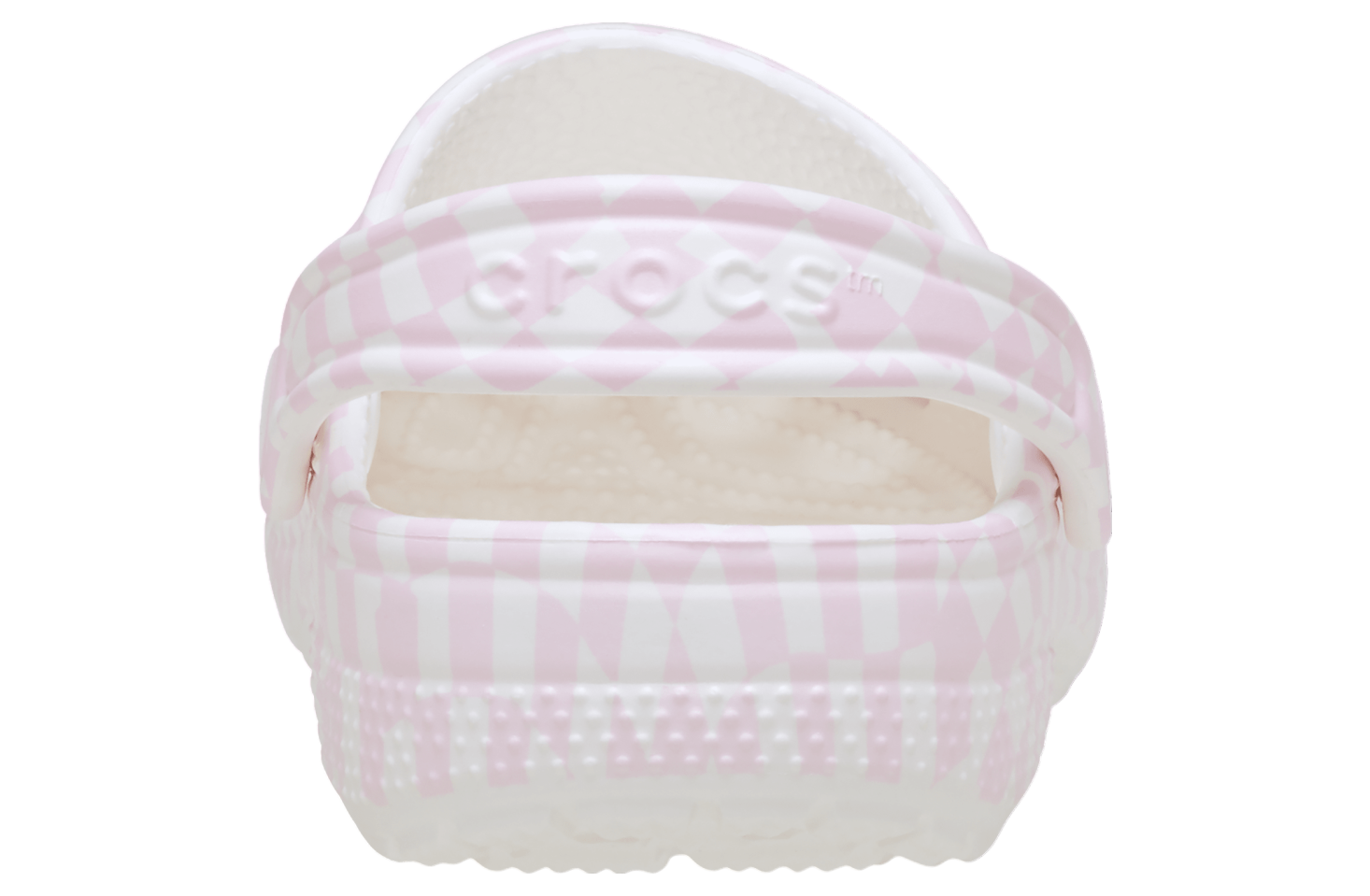 Crocs Warped Checker Clog GS Pink Milk