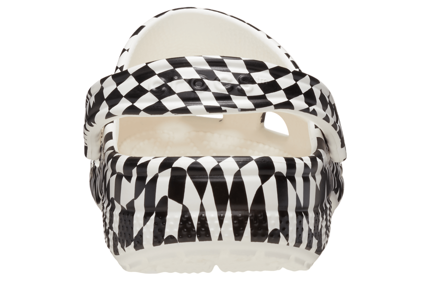 Crocs Warped Checker Clog White / Black