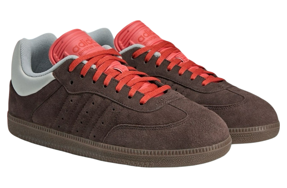 Dingyun Zhang x adidas Samba Oxidized Brown / Solar Red