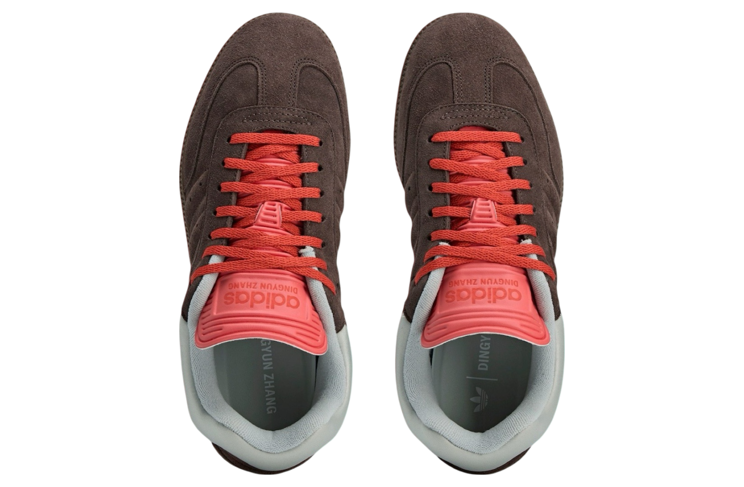 Dingyun Zhang x adidas Samba Oxidized Brown / Solar Red