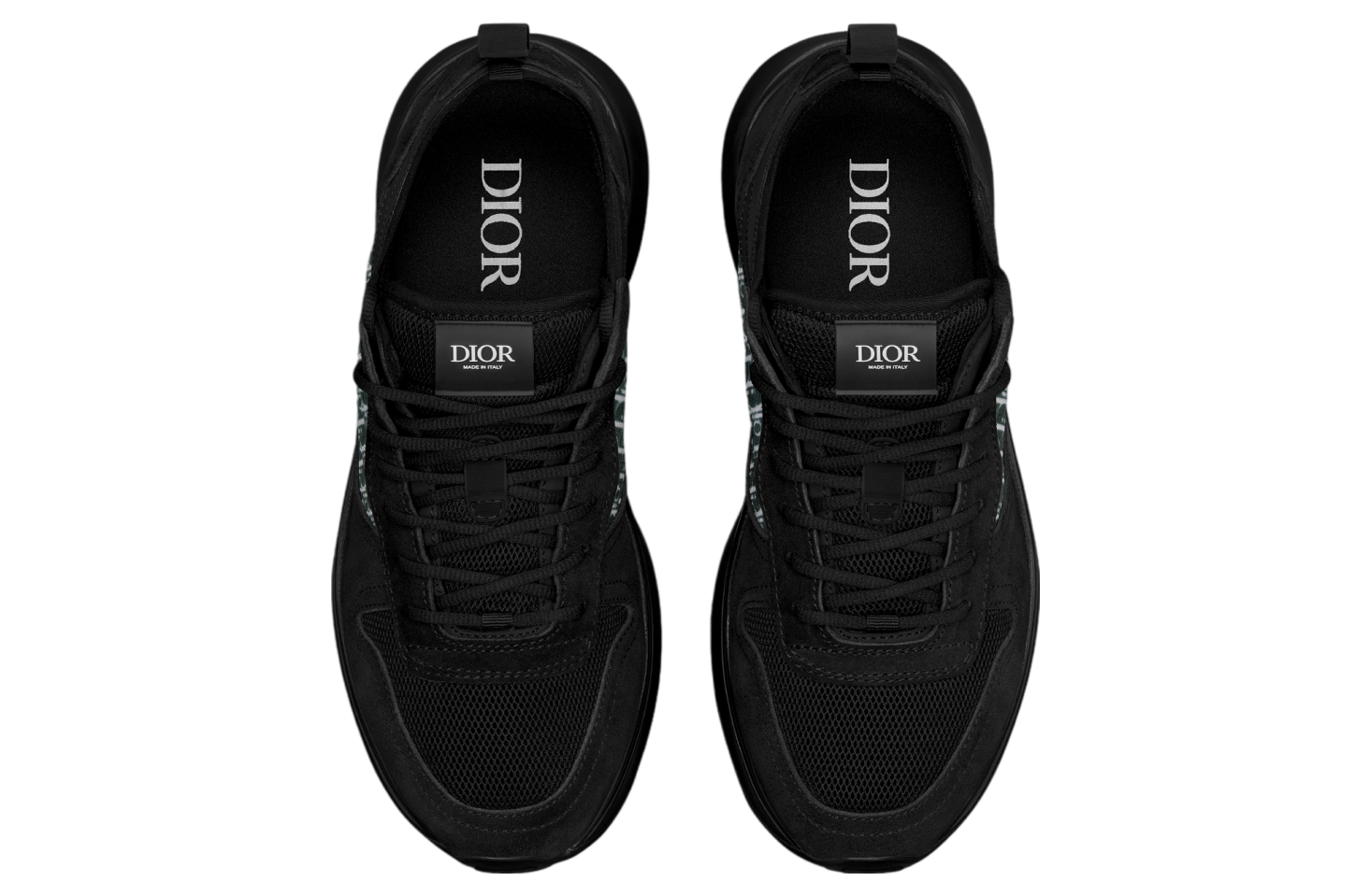 Dior B25 Runner Black Suede / Technical Mesh