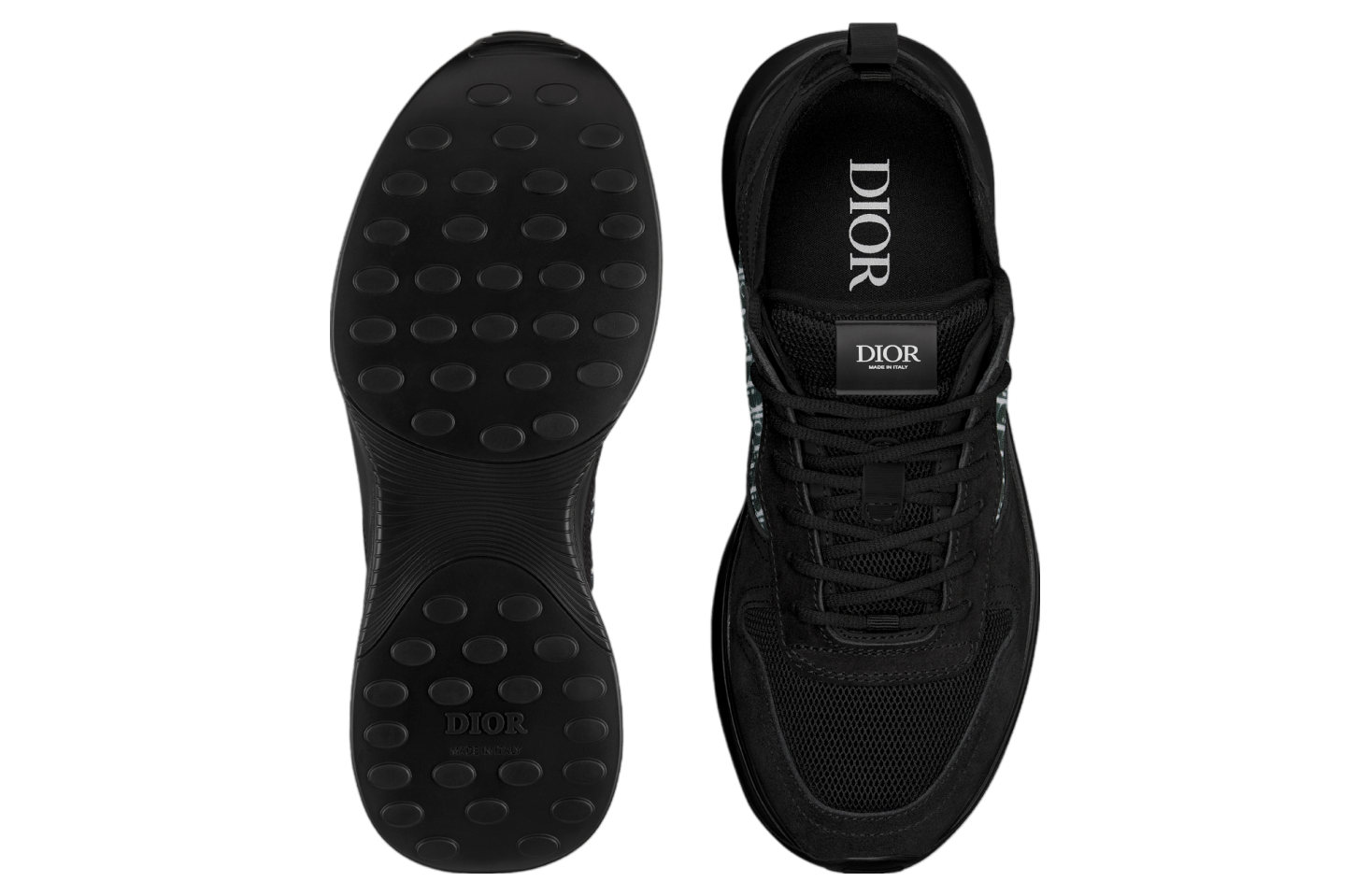 Dior B25 Runner Black Suede / Technical Mesh