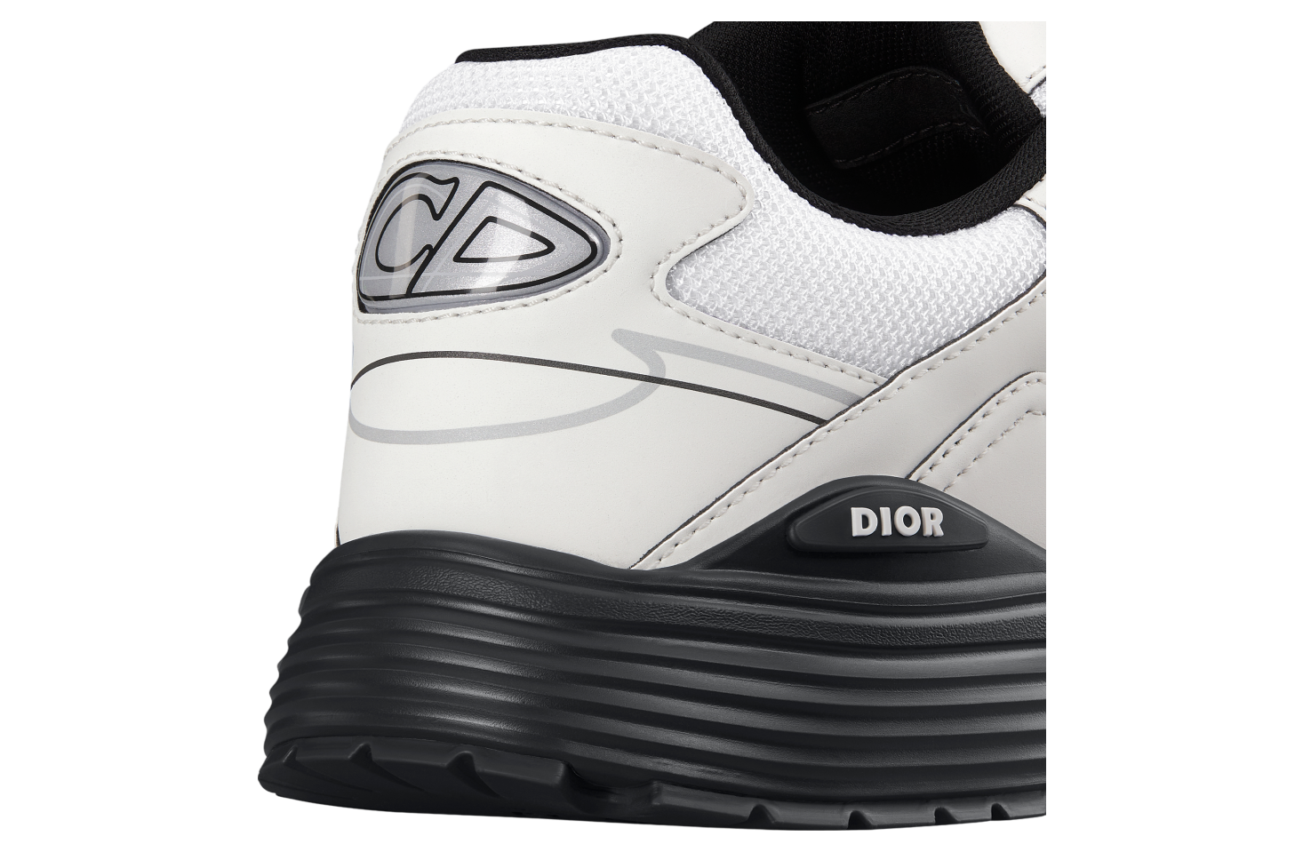 Dior B30 White Mesh / White Technical Fabric