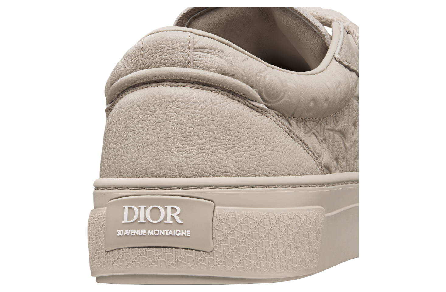 Dior B33 Beige Grained Calfskin / Beige Gravity Leather