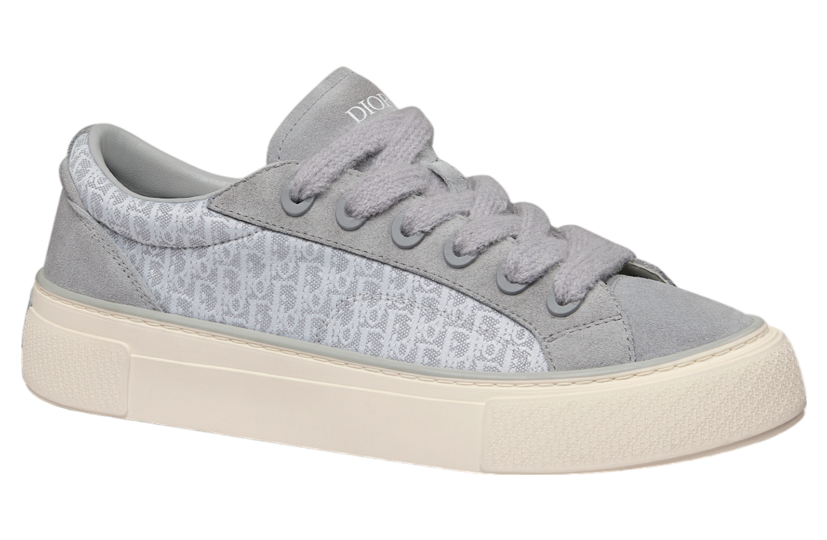 Dior B33 Gray Oblique Jacquard / Gray Suede