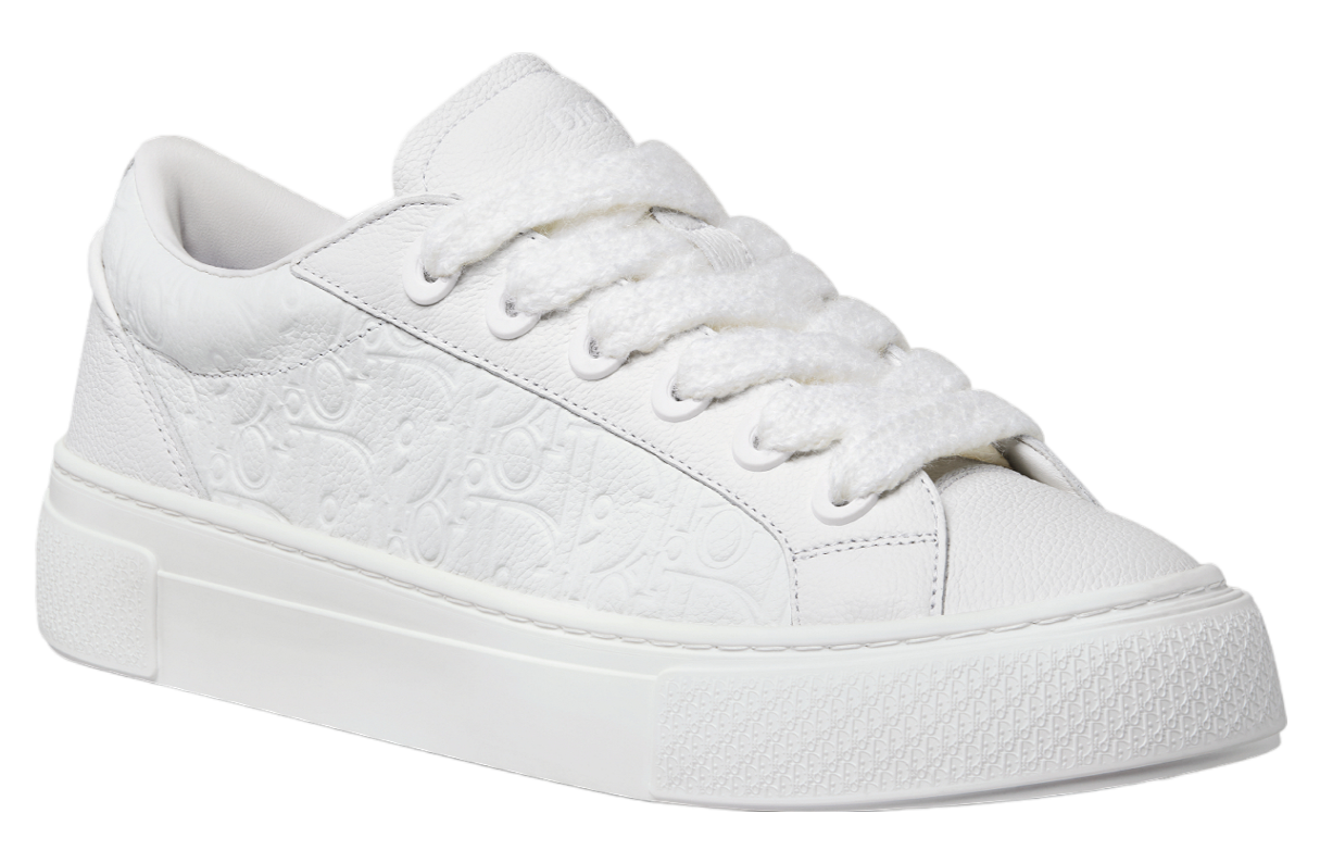 Dior B33 White Grained Calfskin / White Gravity Leather