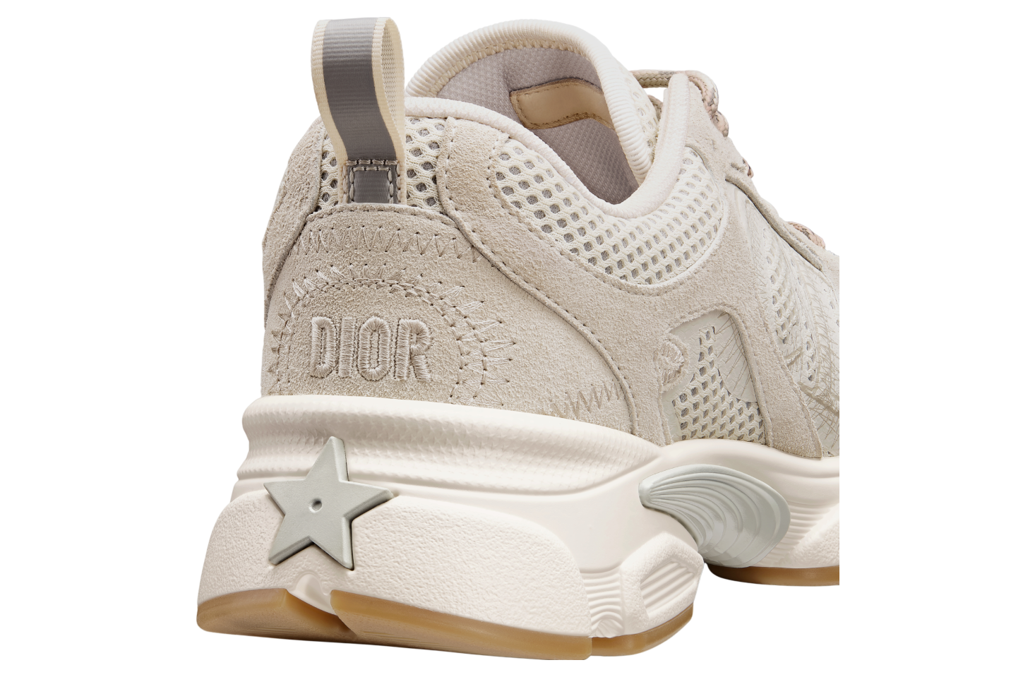 Dior Chrono WMNS Beige Mesh / Suede Calfskin