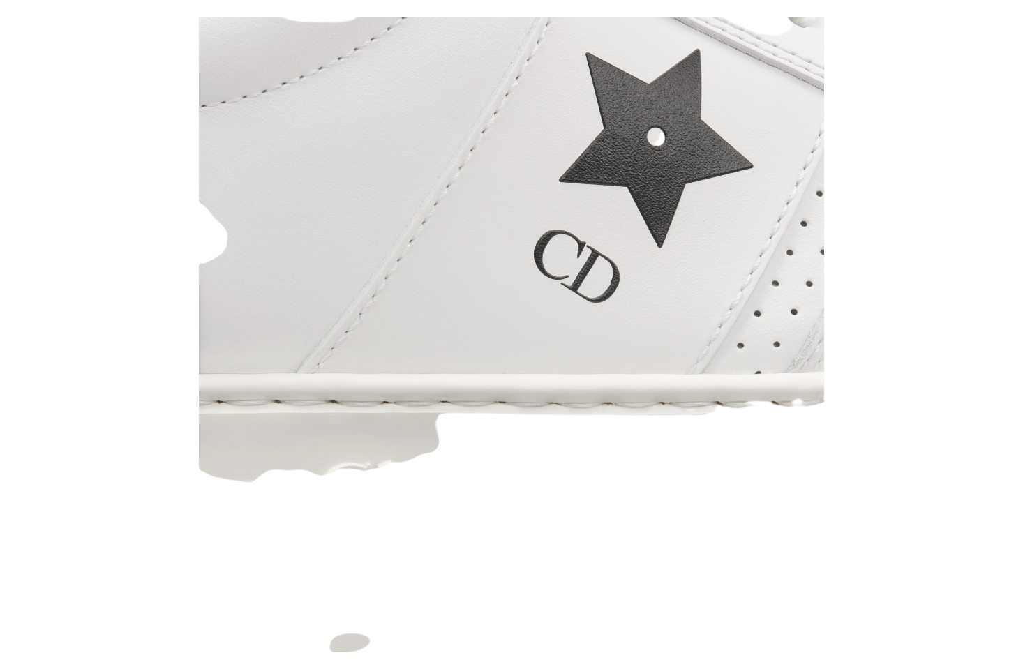 Dior Star Platform WMNS White Calfskin / Black