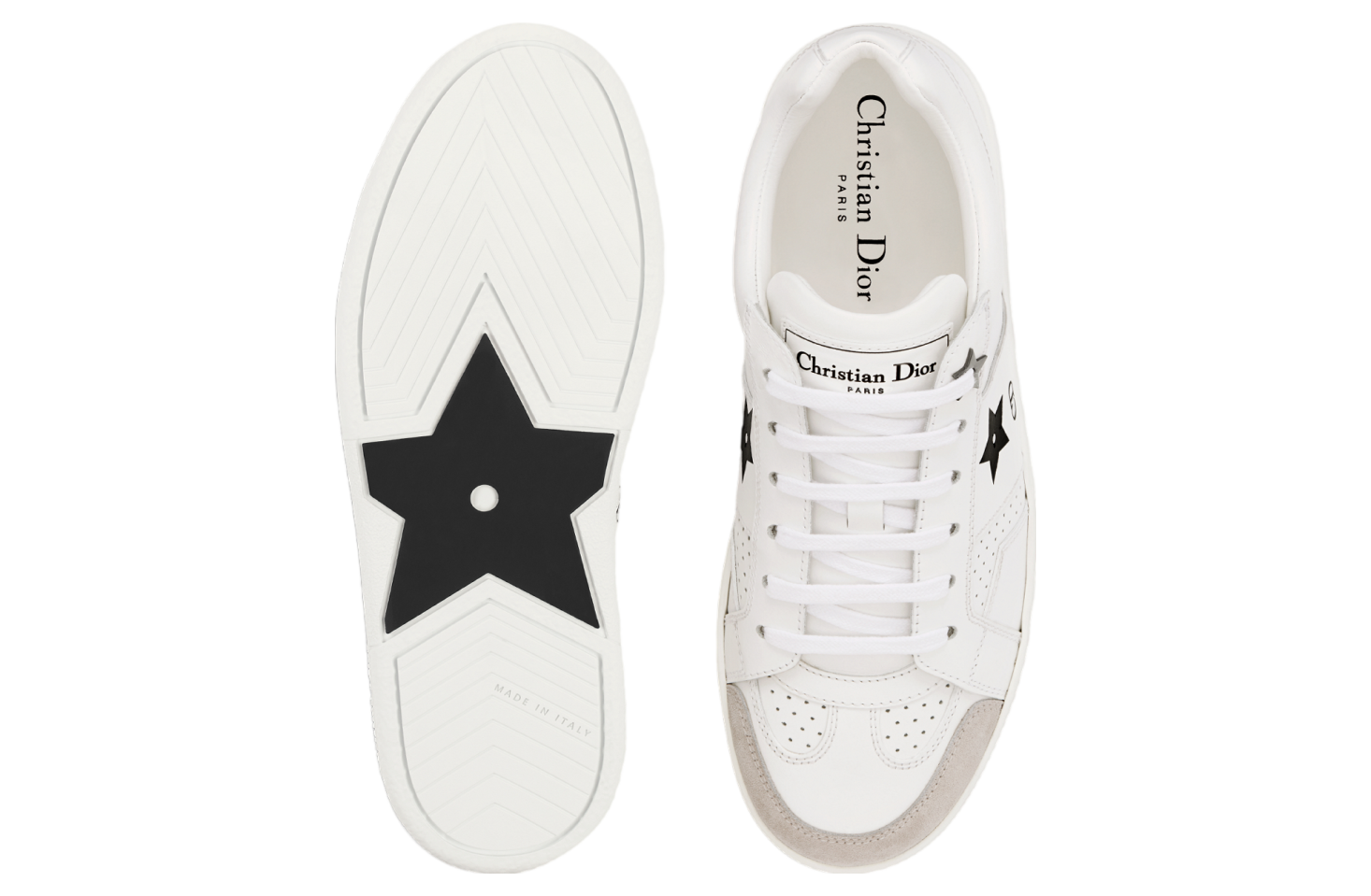 Dior Star WMNS White Calfskin / Black