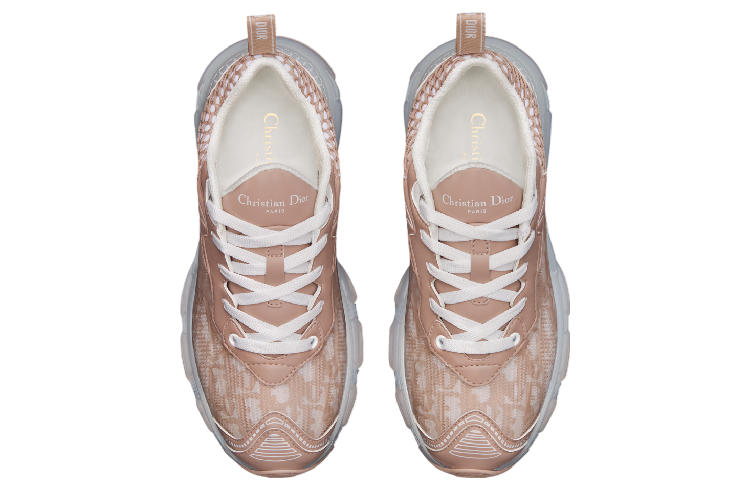 Dior Vibe WMNS Nude Oblique Technical Fabric / Transparent Rubber